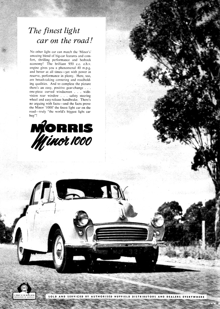 1959 Morris Minor 1000 4 BMC